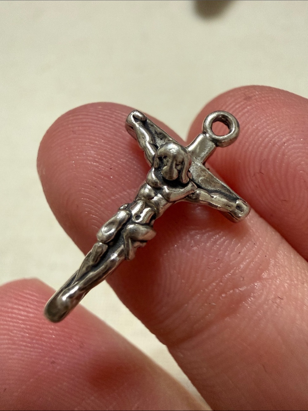 Lovely Unisex Sterling Silver 925 Crucifix Pendant